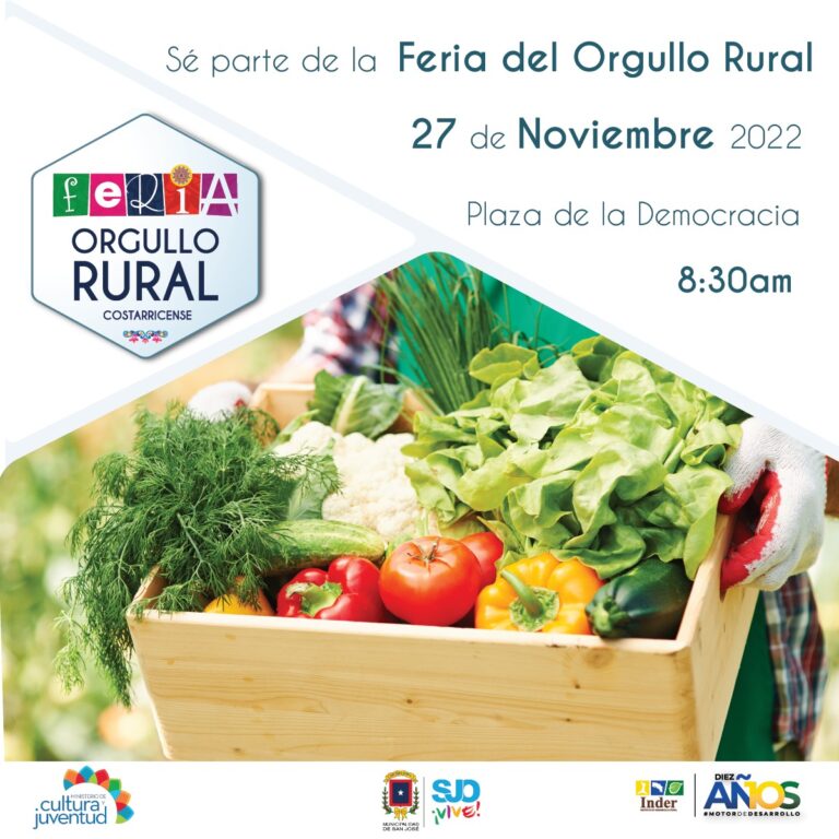 FERIA DEL ORGULLO RURAL ESTE DOMINGO EN LA PLAZA DE LA DEMOCRACIA