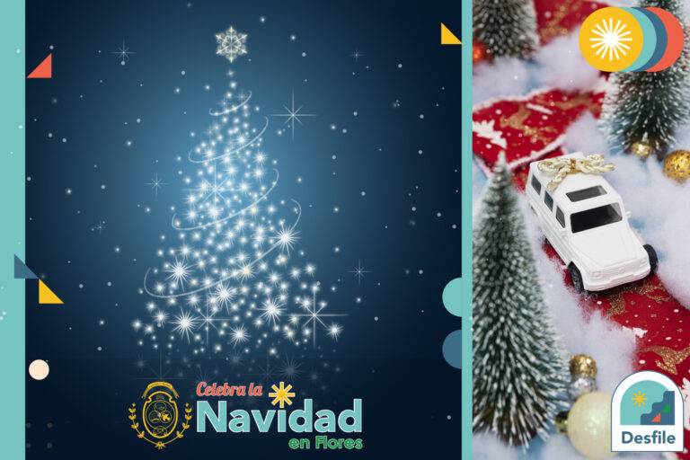 ILUMINACIÓN NAVIDEÑA SE ENCENDERÁ EN FLORES ESTE SÁBADO