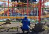 SALUD DESTRUYE ALIMENTOS CONTAMINADOS Y CLAUSURA DOS JUEGOS EN FIESTAS DE FIN DE AÑO