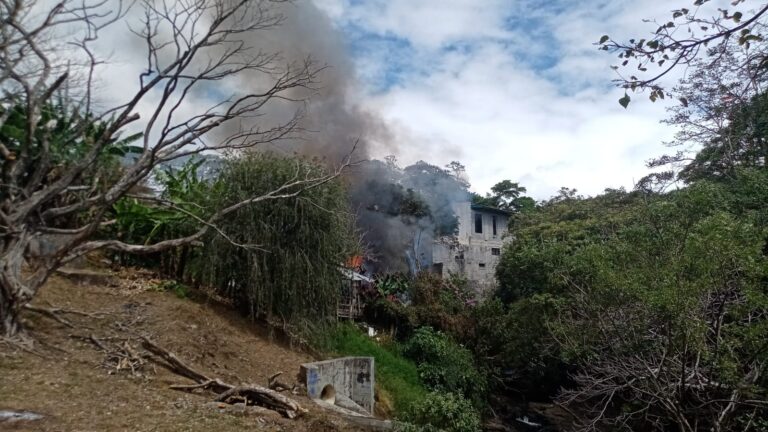 INCENDIO DE VARIAS VIVIENDAS EN SAN PABLO DE HEREDIA