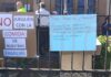 HUELGA EN MUNICIPALIDAD DE FLORES POR AUMENTO SALARIAL