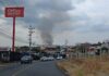 INCENDIO DETRÁS DE ALMACENES EL REY EN GUARARI