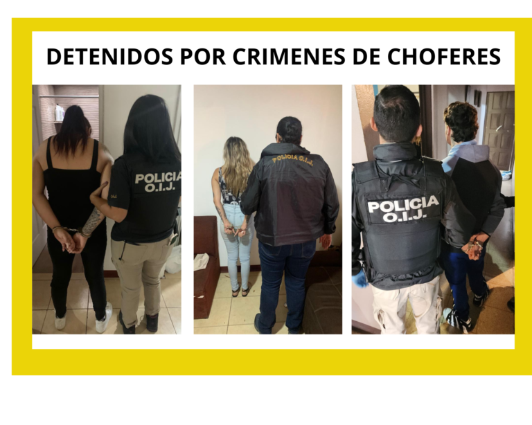 DETIENEN CABECILLA DE MATA CHOFERES EN LA CUMBRE, HEREDIA