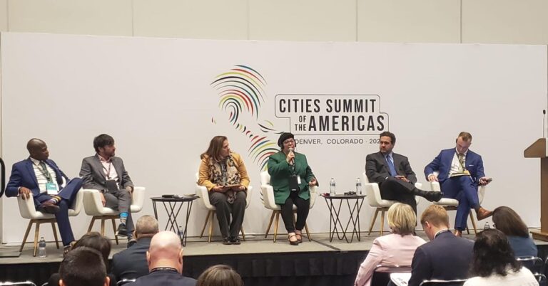 ALCALDESA HEREDIANA DESTACA EN CUMBRE DE CIUDADES DE LAS AMÉRICAS