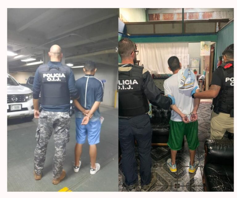 ALLANAMIENTO EN EL ROBLE DE GUARARÍ DEJA DOS DETENIDOS