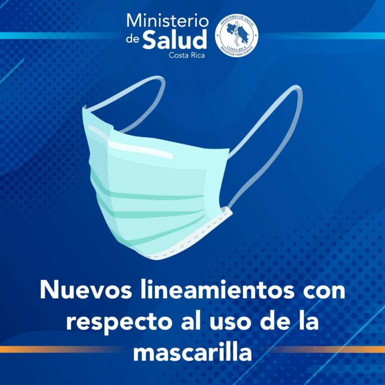 MASCARILLAS YA NO SERÁN OBLIGATORIAS EN CENTROS DE SALUD