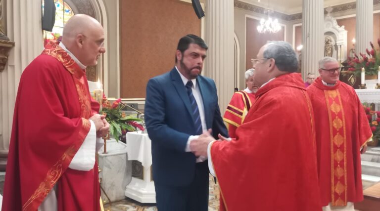 AUTORIDADES RUEGAN A DIOS POR LA PAZ Y LA SEGURIDAD DEL PAÍS