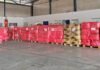 DECOMISAN MÁS DE 14 MIL PARES DE ZAPATOS DEPORTIVOS EN PEÑAS BLANCAS