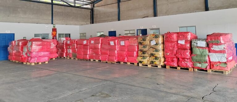 DECOMISAN MÁS DE 14 MIL PARES DE ZAPATOS DEPORTIVOS EN PEÑAS BLANCAS