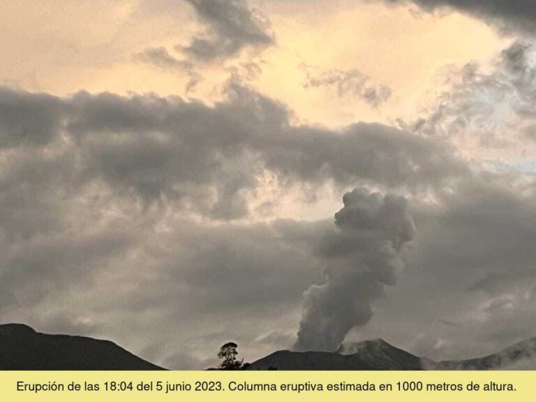 NUEVA ERUPCIÓN DEL RINCÓN DE LA VIEJA