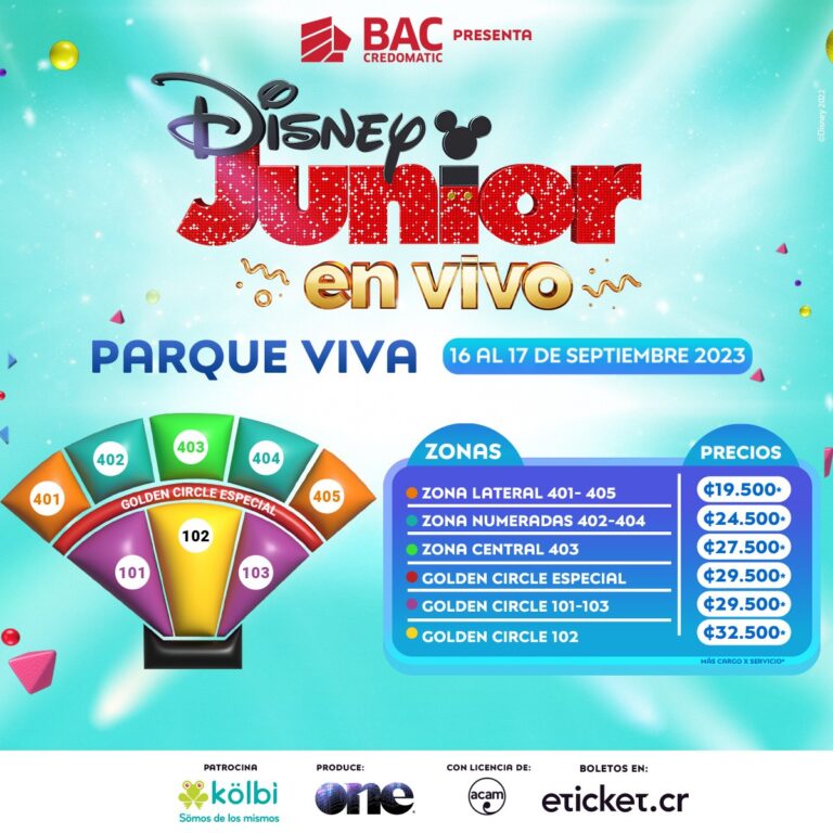 ESPECTÁCULO DE DISNEY JUNIOR LLEGARÁ AL PAÍS