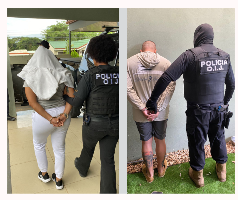DESARTICULAN BANDA DEDICADA AL TRÁFICO DE DROGA EN PUNTARENAS Y GUANACASTE