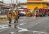 INCENDIO EN SODA DEL MERCADO DE HEREDIA