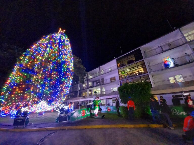 HOY SE ILUMINA EL ÁRBOL DE NAVIDAD DEL HOSPITAL DE NIÑOS