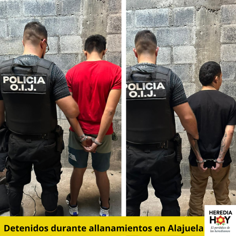EN ALLANAMIENTOS DETIENEN A DOS HOMBRES POR VENTA DE DROGA