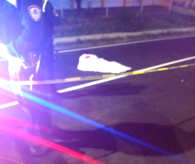 MOTOCICLISTA MUERE EN CHOQUE EN HEREDIA