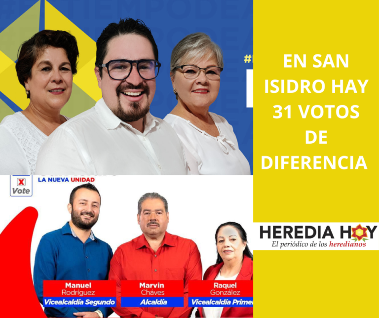 SAN ISIDRO SIN DEFINIR GANADOR PARA ALCALDÍA