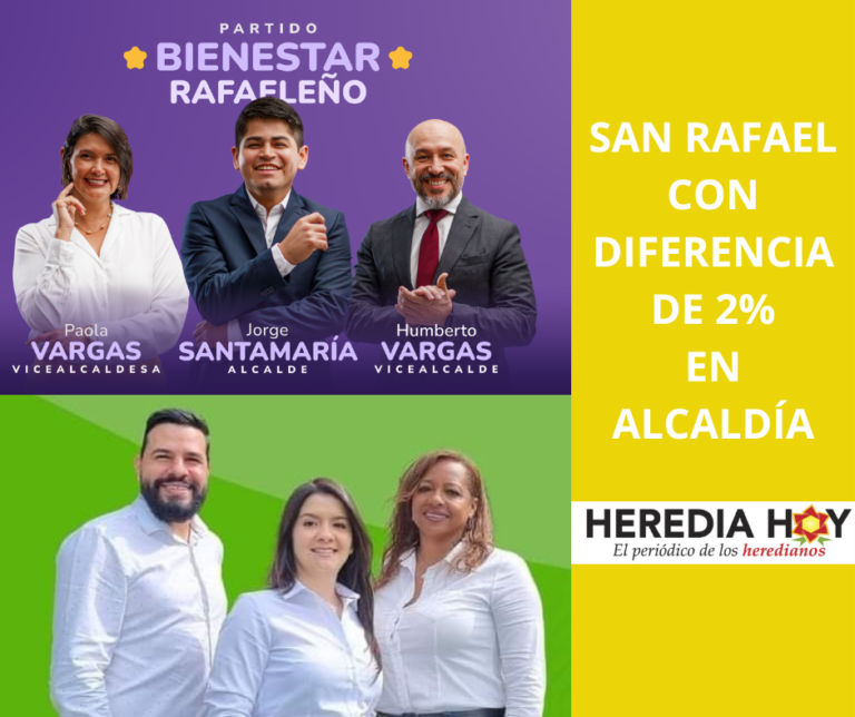 PARTIDO CANTONAL DA LA SORPRESA EN SAN RAFAEL DE HEREDIA