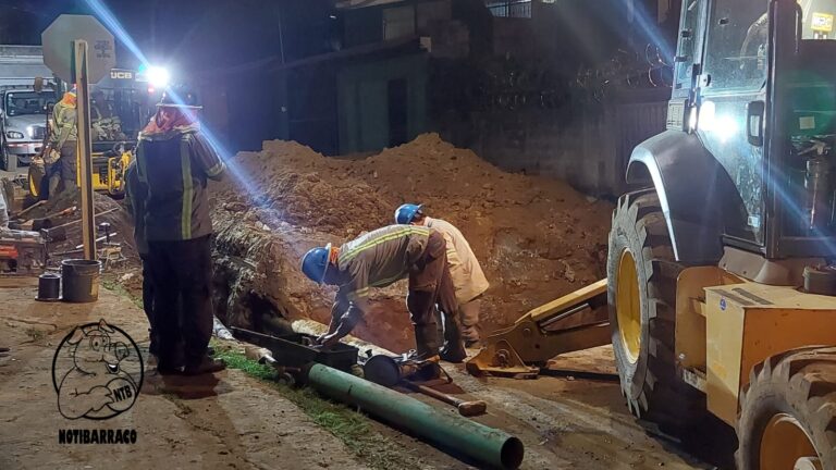 NOCHE Y MADRUGADA TRABAJARON CUADRILLAS DE ESPH EN SAN RAFAEL