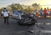 UN FALLECIDO EN CHOQUE CONTRA BUS EN CALDERA