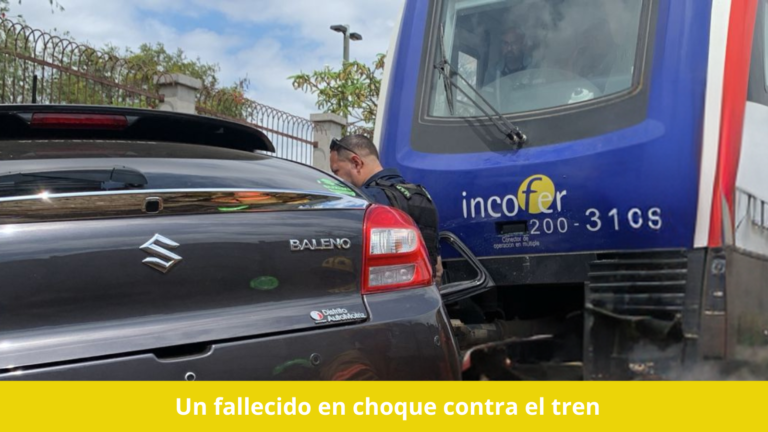 MUERE MUJER EN CHOQUE CONTRA EL TREN