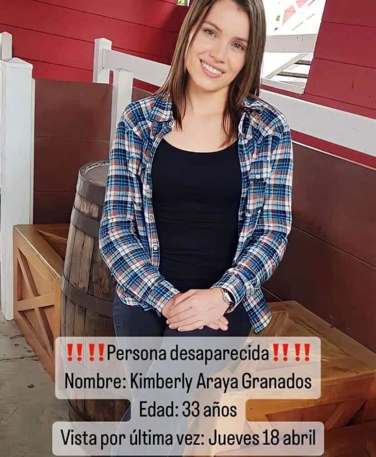 OIJ BUSCA A KIMBERLY EN LADERAS DEL ZURQUÍ