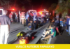AUTOBÚS CON 44 PASAJEROS CAE A UN GUINDO EN GUANACASTE