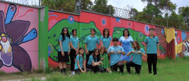 CTP GUARARÍ ESTRENA MURALES QUE EMBELLECEN SU ENTORNO