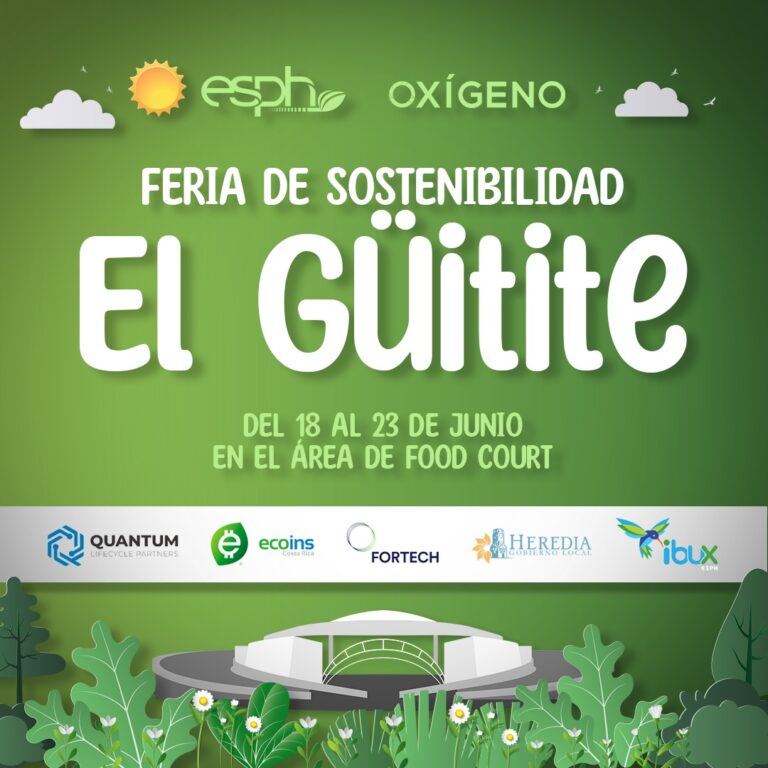 ESPH REALIZA FERIA AMBIENTAL EL GUITITE EN OXÍGENO