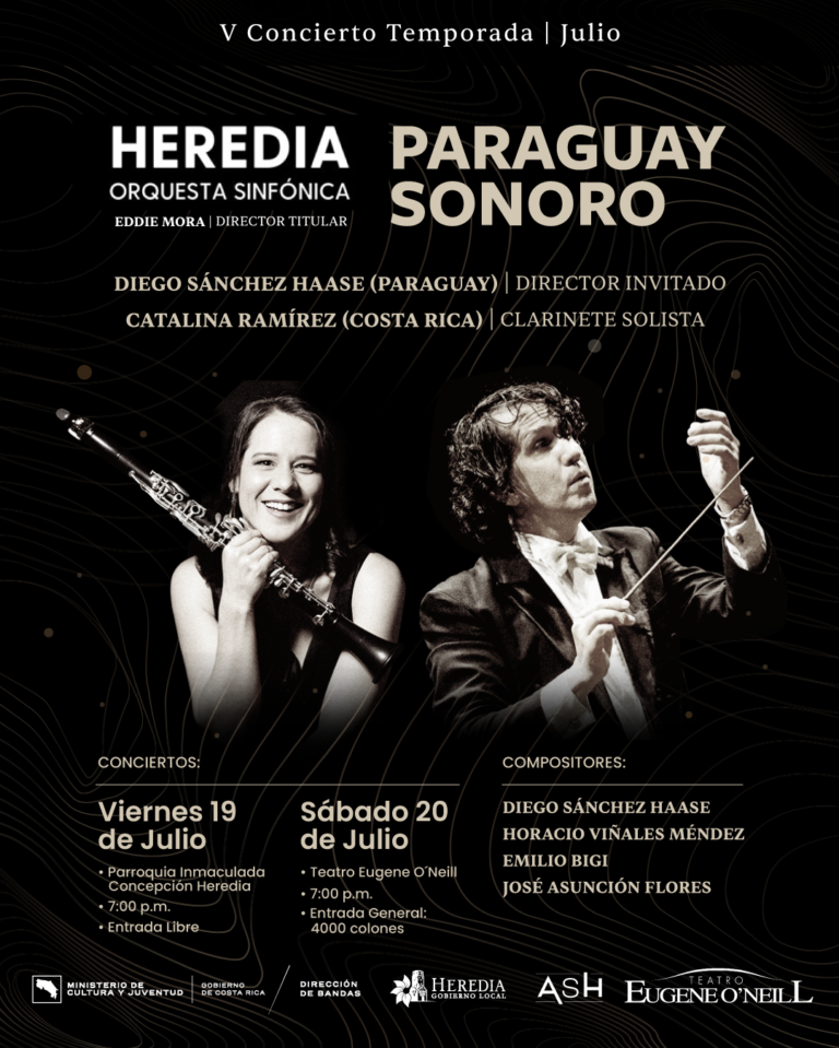 ORQUESTA SINFÓNICA DE HEREDIA OFRECERÁ CONCIERTO GRATUITO ESTE VIERNES