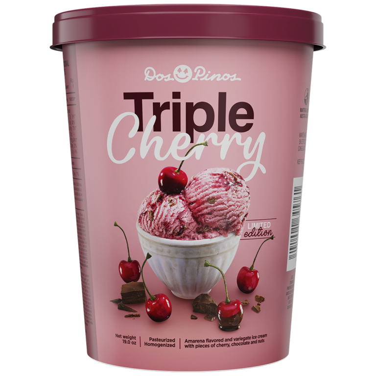 DOS PINOS SORPRENDE A MAMÁ CON EXÓTICO HELADO TRIPLE CHERRY