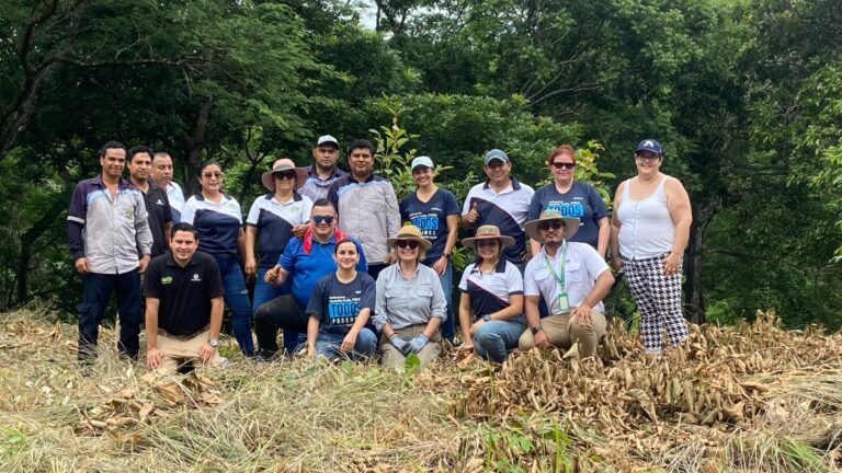 VOLUNTARIOS DE AMCO SIEMBRAN 150 ÁRBOLES EN ZONA AFECTADA POR INCENDIOS EN GUANACASTE