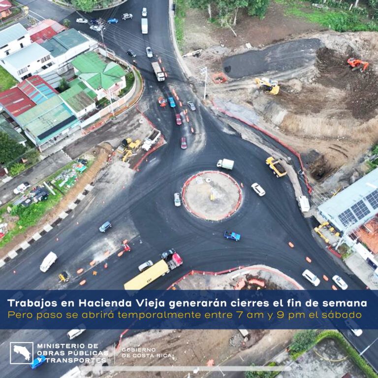 CIERRES TEMPORALES EN HACIENDA VIEJA EL FIN DE SEMANA