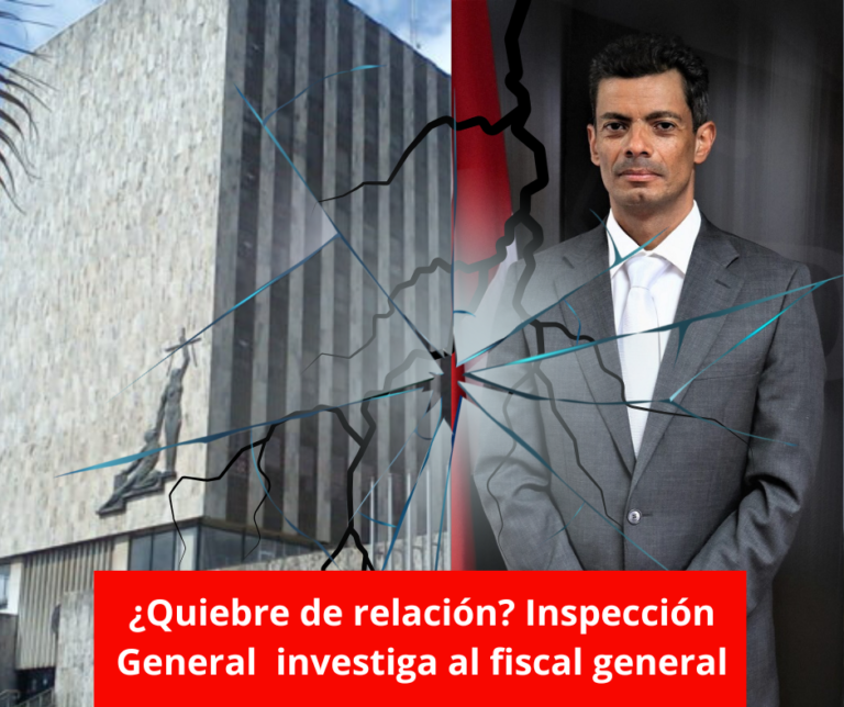 INSPECCIÓN JUDICIAL INVESTIGA AL FISCAL GENERAL