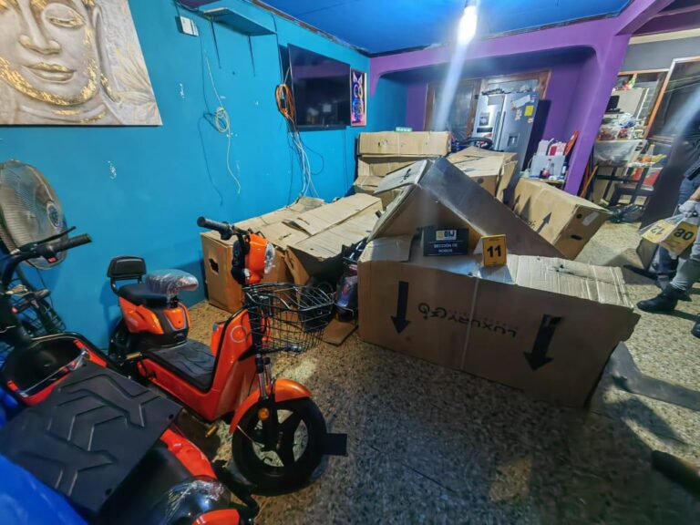 RECUPERAN 38 BICIMOTOS ROBADAS EN NAVIDAD