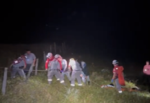 LOCALIZAN A TRES HOMBRES EXTRAVIADOS EN PICO BLANCO TRAS MÁS DE DIEZ HORAS DE BÚSQUEDA