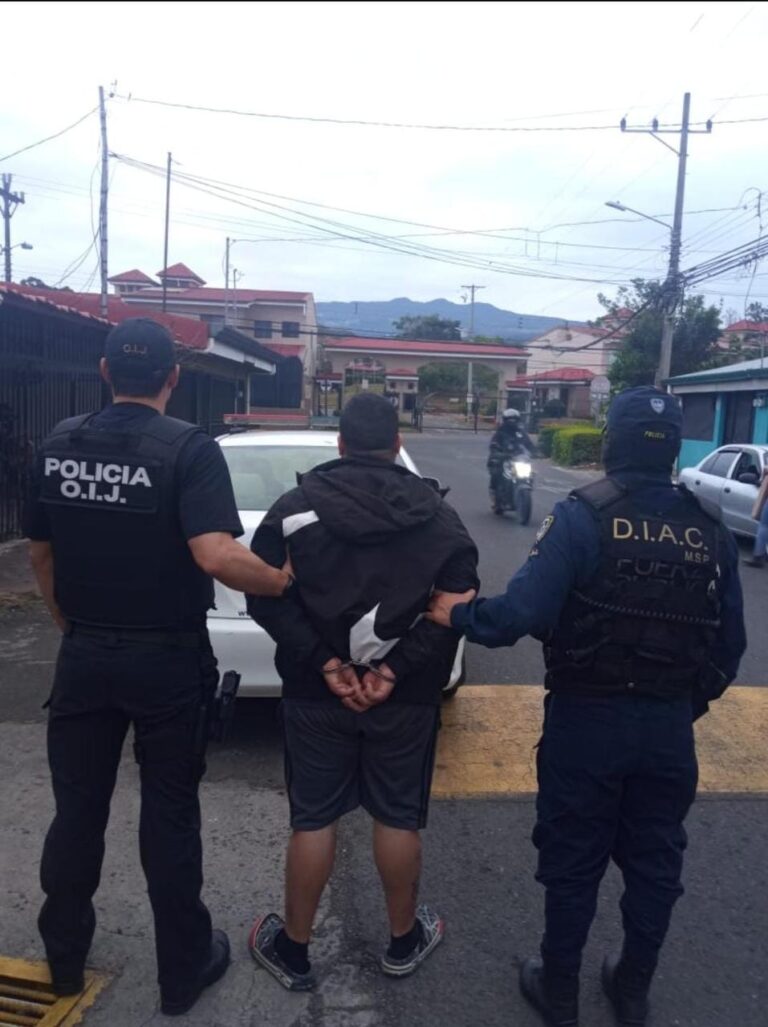 detenido en San Josecito