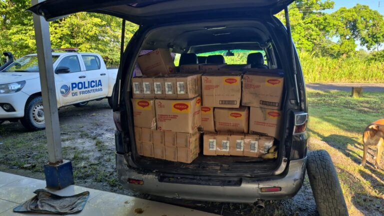 POLICÍA DE FRONTERAS DECOMISÓ MÁS DE 15 MILLONES DE COLONES EN MERCADERÍA CONTRABANDEADA