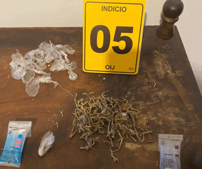 ALLANAMIENTO EN SANTO DOMINGO DE HEREDIA POR VENTA DE DROGAS