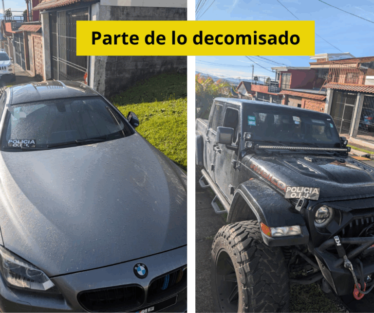 ALLANAMIENTOS EN HEREDIA, SANTA BÁRBARA, BARVA Y BELÉN PARA DESARTICULAR BANDA CRIMINAL