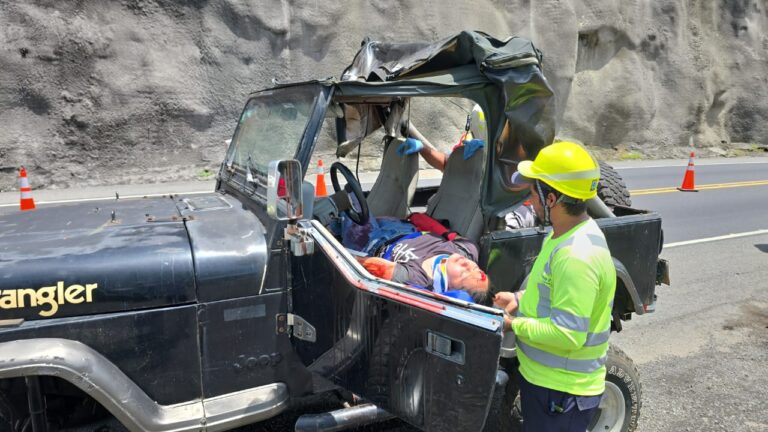 RUTA 27 EJECUTA SIMULACRO DE ATENCIÓN A DESLIZAMIENTO