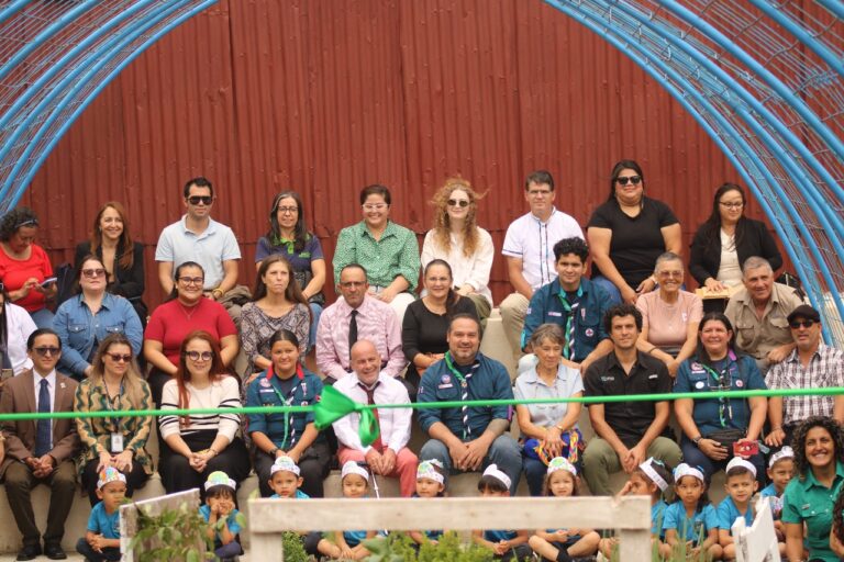 AULA ECOLÓGICA EN SANTO DOMINGO,  DEDICADA A BENEMÉRITA EMMA GAMBOA