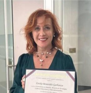 Ericka Benavides, asesora legislativa y candidata a diputada del PLP quien murió en el accidente de tránsito.