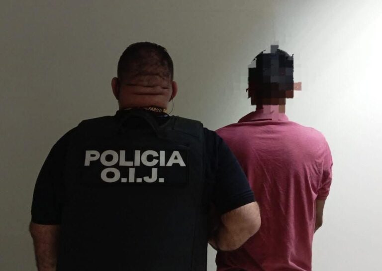 DETENIDO SOSPECHOSO DE HOMICIDIO EN PUERTO VIEJO DE SARAPIQUÍ
