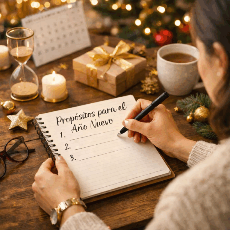 ¿YA TIENE SUS PROPÓSITOS PARA EL AÑO NUEVO?