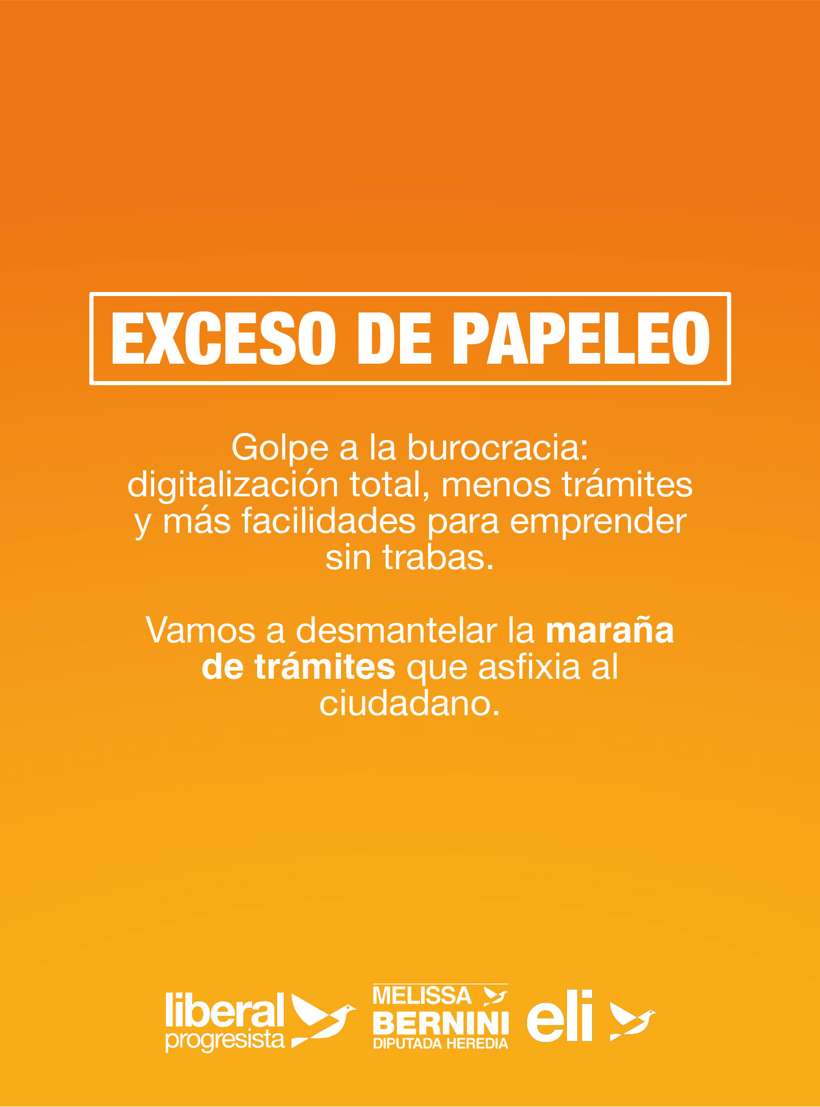 VOTA POR MELISSA BERNINI DIPUTADA HEREDIA