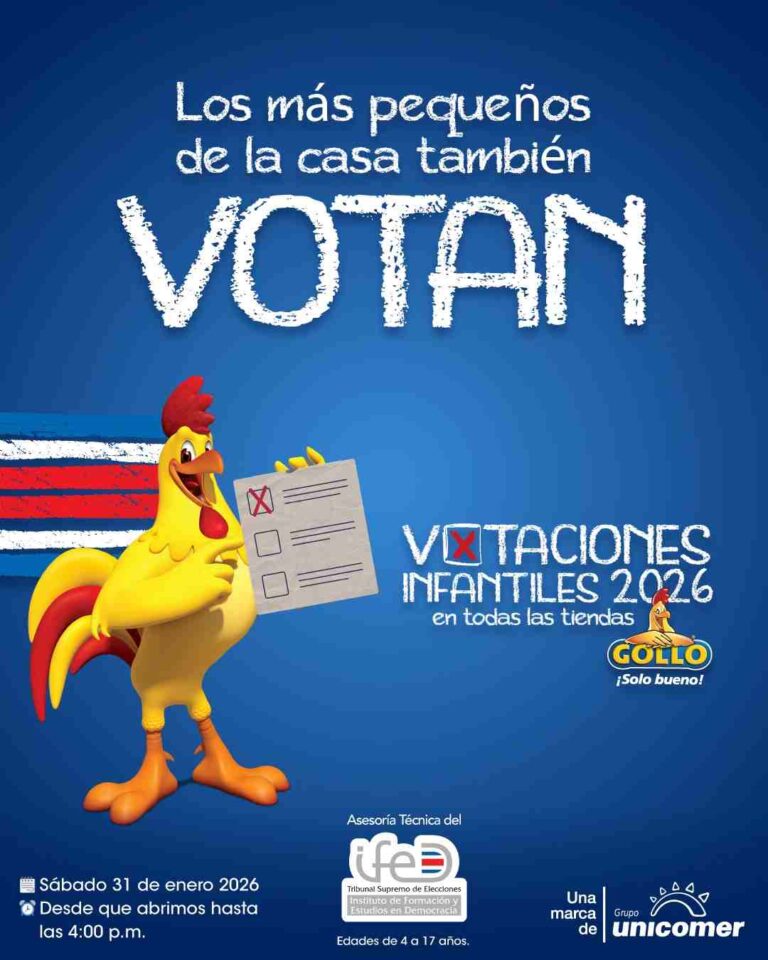 ELECCIONES INFANTILES EN LAS 160 TIENDAS GOLLO ESTE SÁBADO