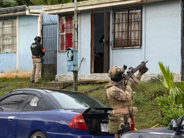 OIJ REALIZA SEIS ALLANAMIENTOS EN LIMÓN POR HOMICIDIO Y ROBOS AGRAVADOS