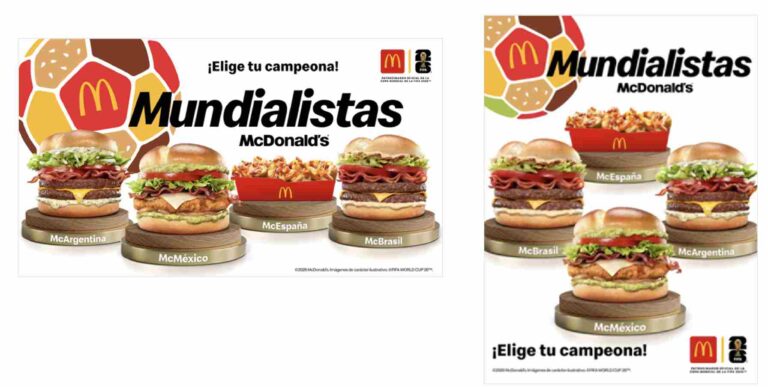 MCDONALD’S LANZA MENÚ MUNDIALISTA CON SABORES INTERNACIONALES Y BALONES COLECCIONABLES