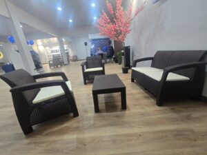 Los muebles de Plastimex se adaptan a los diferentes espacios, tanto fuera como dentro de la vivienda, con alta durabilidad y resistencia.